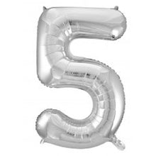 Load image into Gallery viewer, 86cm Foil Number 5
