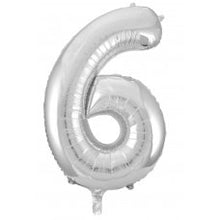 Load image into Gallery viewer, 86cm Foil Number 6
