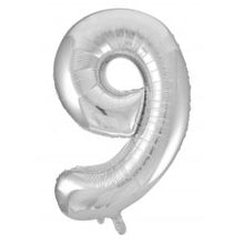 Load image into Gallery viewer, 86cm Foil Number 9
