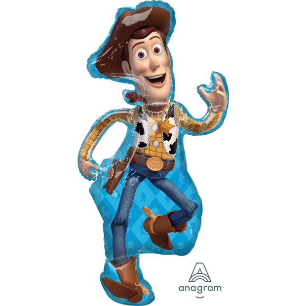 Anagram Foil Licensed SuperShape Toy Story 4 Woody (55cm x 111cm)