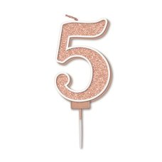 Oaktree Candle 7.5cm Sparkling Fizz Rose Gold 5