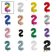Load image into Gallery viewer, 86cm Foil Number 2
