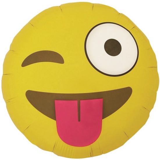 18 inch foil oaktree Emoji Winking