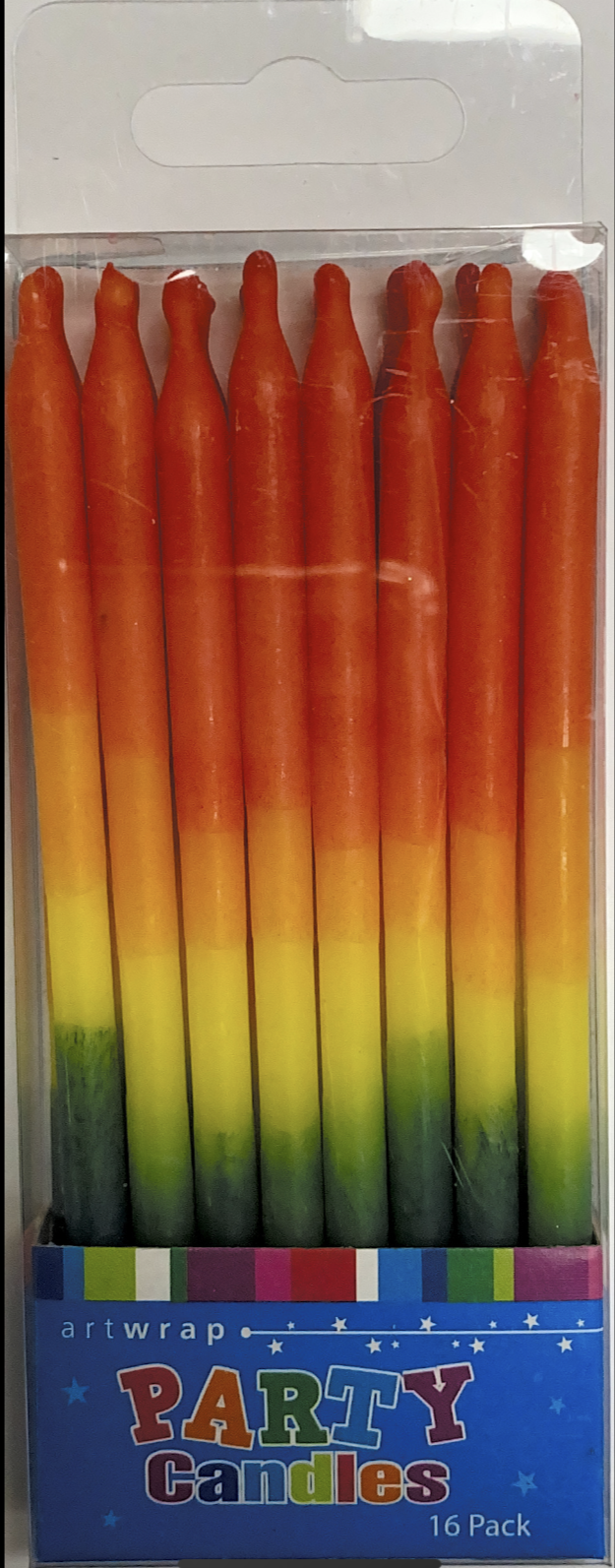 Sunset Colour Party Candles