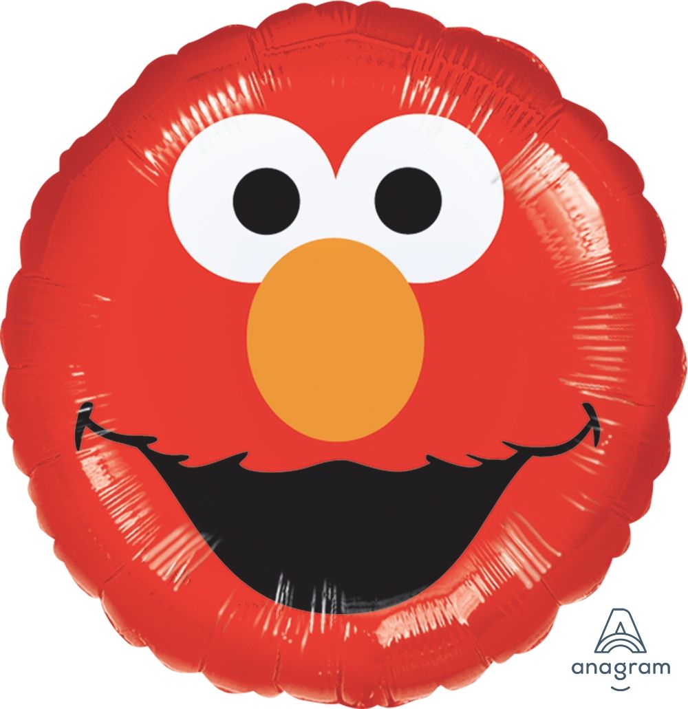 18 inch foil Anagram Licensed Elmo smiles