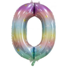 Load image into Gallery viewer, 86cm Foil Number 0
