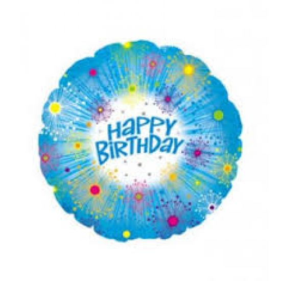 18 inch foil CTI Birthday Glitters