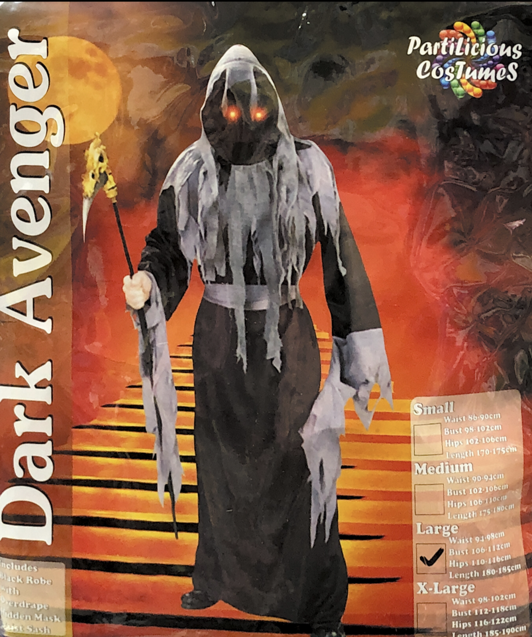 Dark Avenger (adult halloween costume)