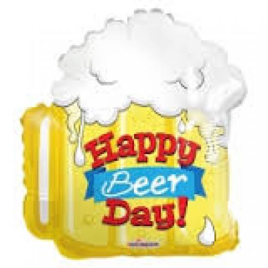 18 inch foil Kaleid happy Beer day