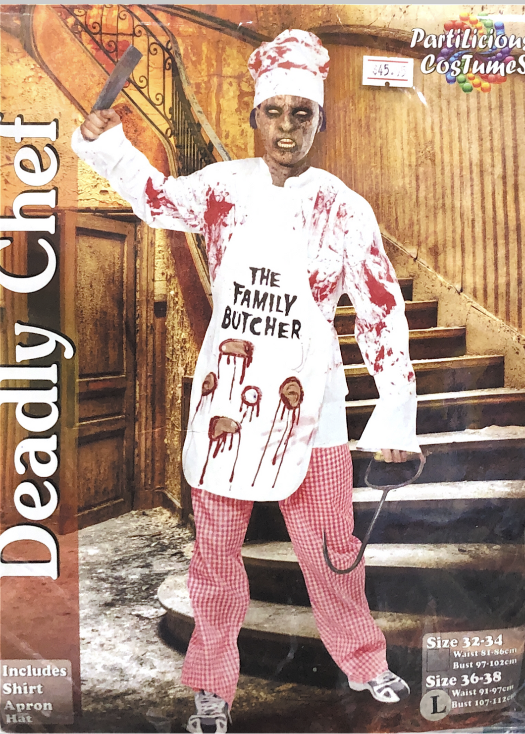 Deadly Chef (child halloween costume)