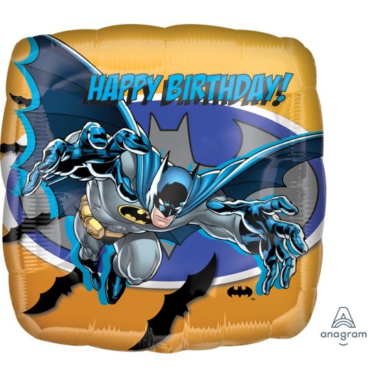 18 inch Foil Anagram Licensed Batman Happy Birthday