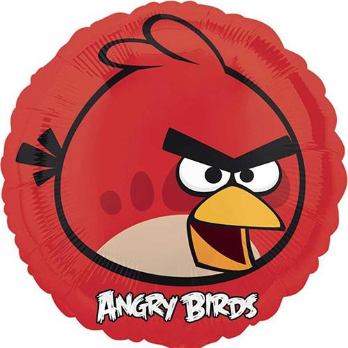 18 inch foil Anagram Angry birds red