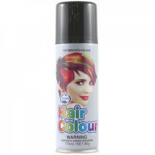 Hair Spray - Black Coloured 175ml Can