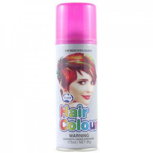 Hair Spray - Fluro Pink Coloured 175ml Can