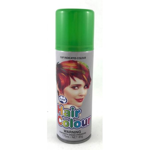 Hair Spray - Green Coloured 175ml Can