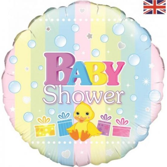 18 inch Foil Oaktree Baby Shower Duck