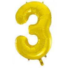 Load image into Gallery viewer, 86cm Foil Number 3

