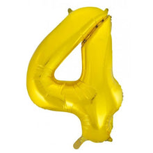 Load image into Gallery viewer, 86cm Foil Number 4
