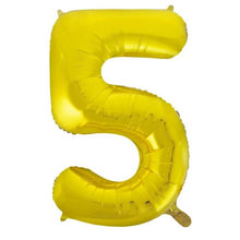 Load image into Gallery viewer, 86cm Foil Number 5
