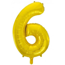 Load image into Gallery viewer, 86cm Foil Number 6

