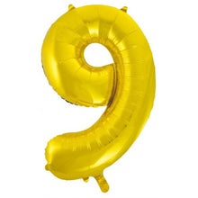 Load image into Gallery viewer, 86cm Foil Number 9
