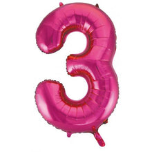 Load image into Gallery viewer, 86cm Foil Number 3
