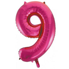 Load image into Gallery viewer, 86cm Foil Number 9
