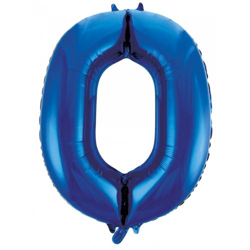 86cm Foil Number blue 0