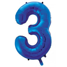 Load image into Gallery viewer, 86cm Foil Number 3
