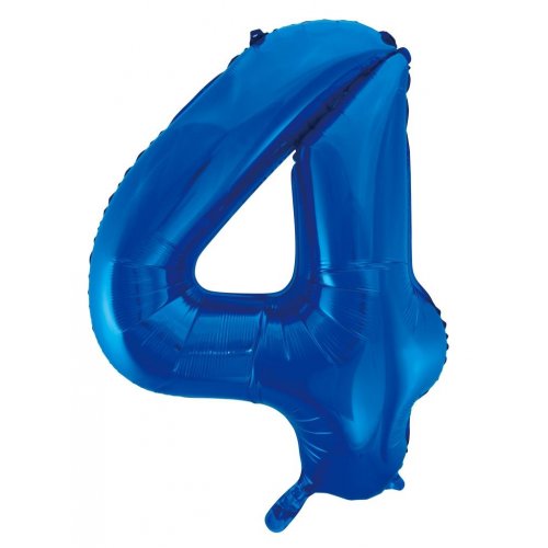 86cm Foil Number blue 4