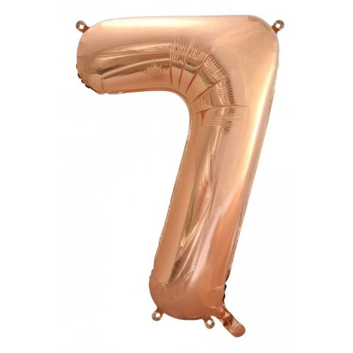 86cm Foil Number RoseGold 7