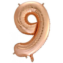 Load image into Gallery viewer, 86cm Foil Number 9
