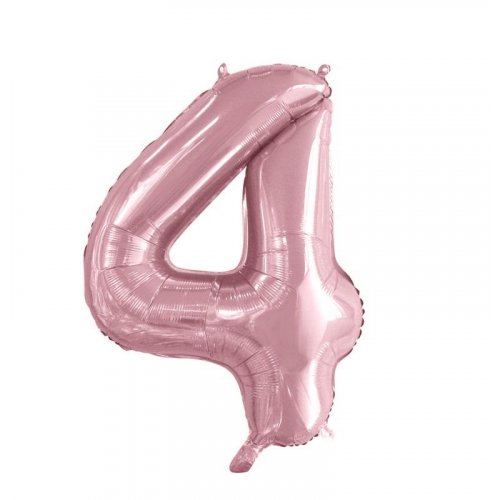 86cm Foil Number Light Pink 4