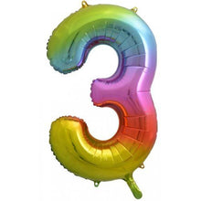 Load image into Gallery viewer, 86cm Foil Number 3
