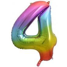 Load image into Gallery viewer, 86cm Foil Number 4
