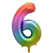 Load image into Gallery viewer, 86cm Foil Number 6
