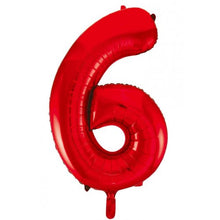 Load image into Gallery viewer, 86cm Foil Number 6
