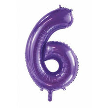 Load image into Gallery viewer, 86cm Foil Number 6
