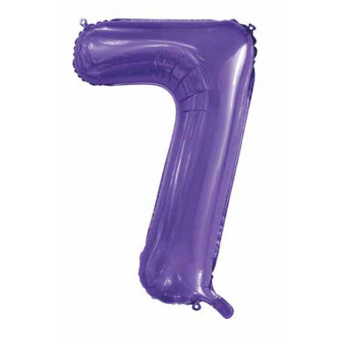 86cm Foil Number Purple 7