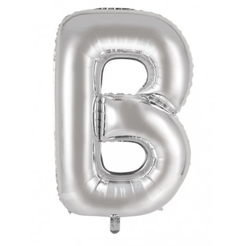 86cm Foil letter Silver B