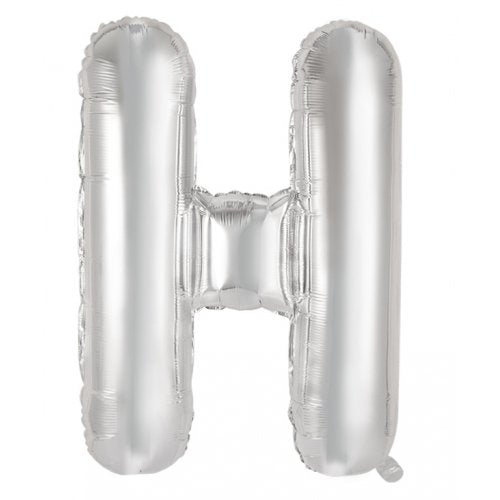 86cm Foil letter Silver H