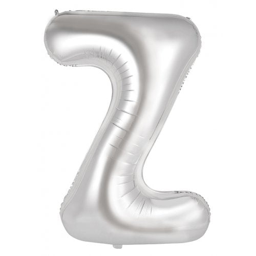 86cm Foil letter silver Z