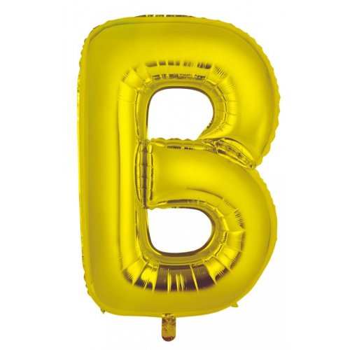 86cm Foil letter Gold B