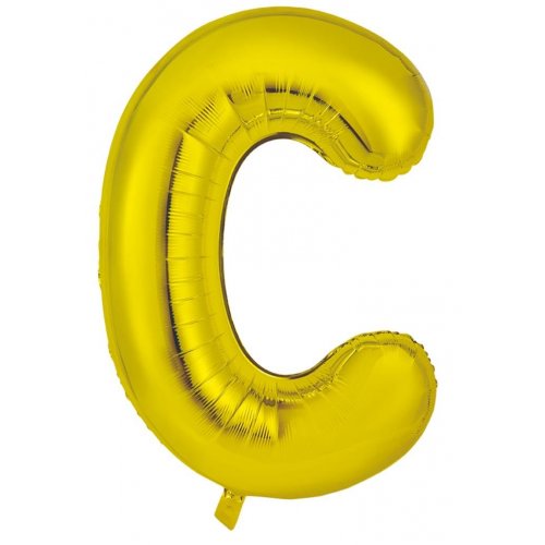 86cm Foil letter Gold C