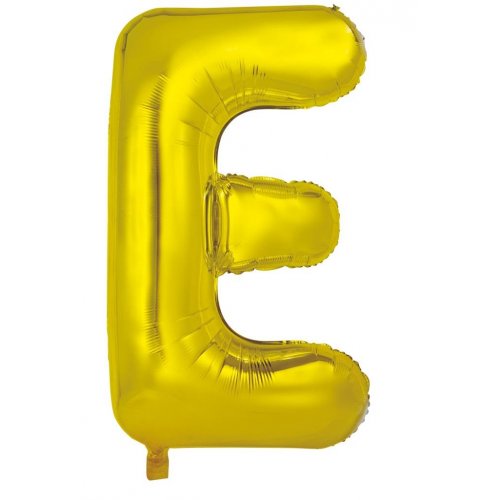 86cm Foil letter Gold E