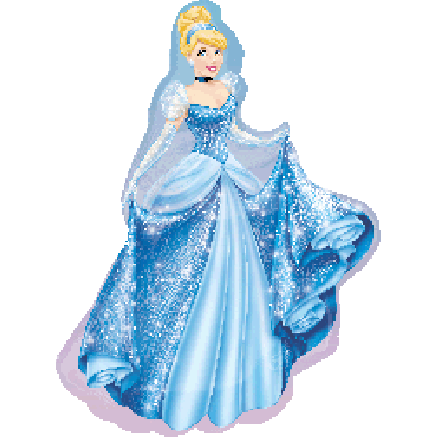 Anagram Foil Licensed SuperShape Cinderella (71cm x 84cm)