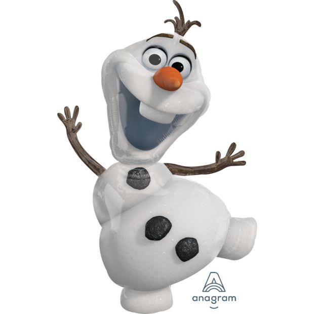 Anagram Foil Licensed SuperShape Frozen Olaf (58cm x 104cm)