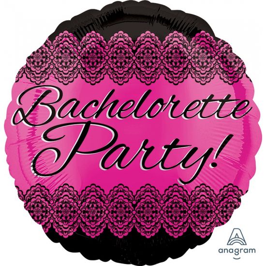 18 inch foil Anagram Bachelorette Party Lace