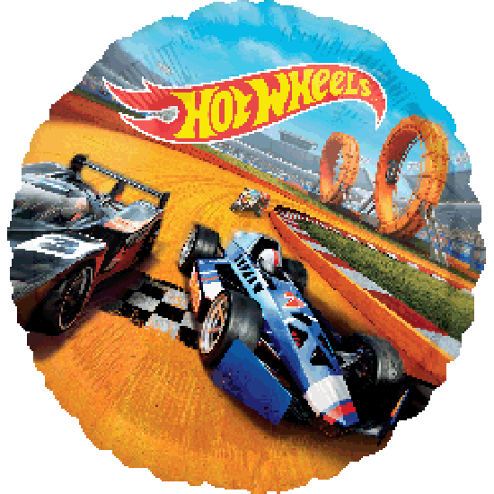 18 inch foil Anagram Licensed Hot Wheels