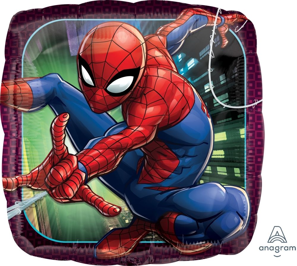 18 inch Foil Anagram Licensed Spiderman Animated